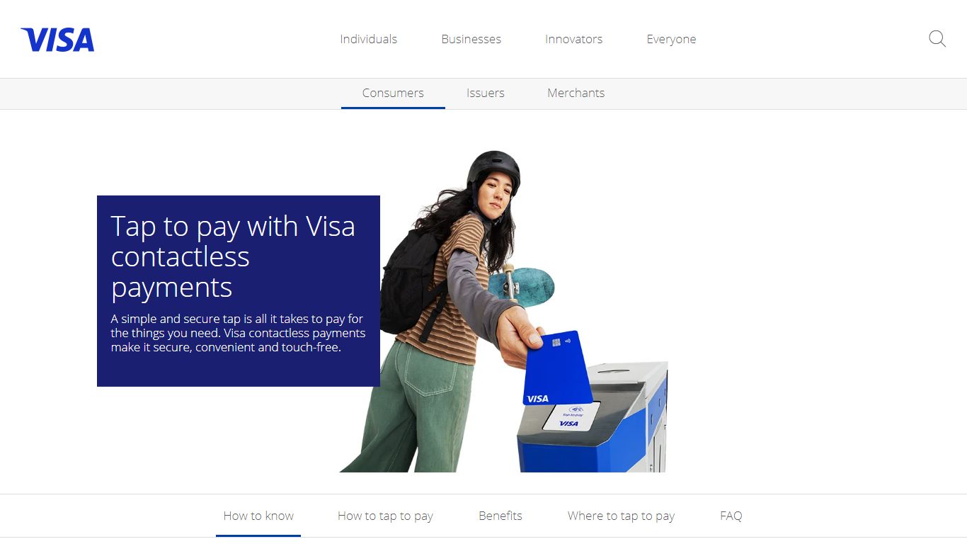 Visa Contactless Payments – Learn how to Tap to Pay | Visa